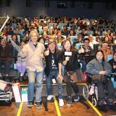 Film screening of “Little Big Master”
Adrian Kwan Shun-Fai, the film director, provided audio description. Benny Chan Muk Sing, the film producer, and Miss Hannah Cheung, the script writer, were present to show their support.