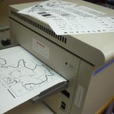 Swell paper tactile diagram