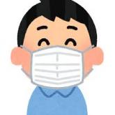 cartoon: a boy wearing a mask