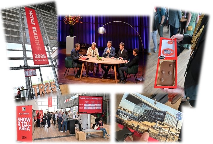 參加阿姆斯特丹觸覺閱讀研討會