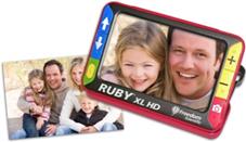 Ruby handheld video magnifier (4.3”)