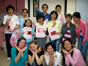 Members and volunteers at summer activities