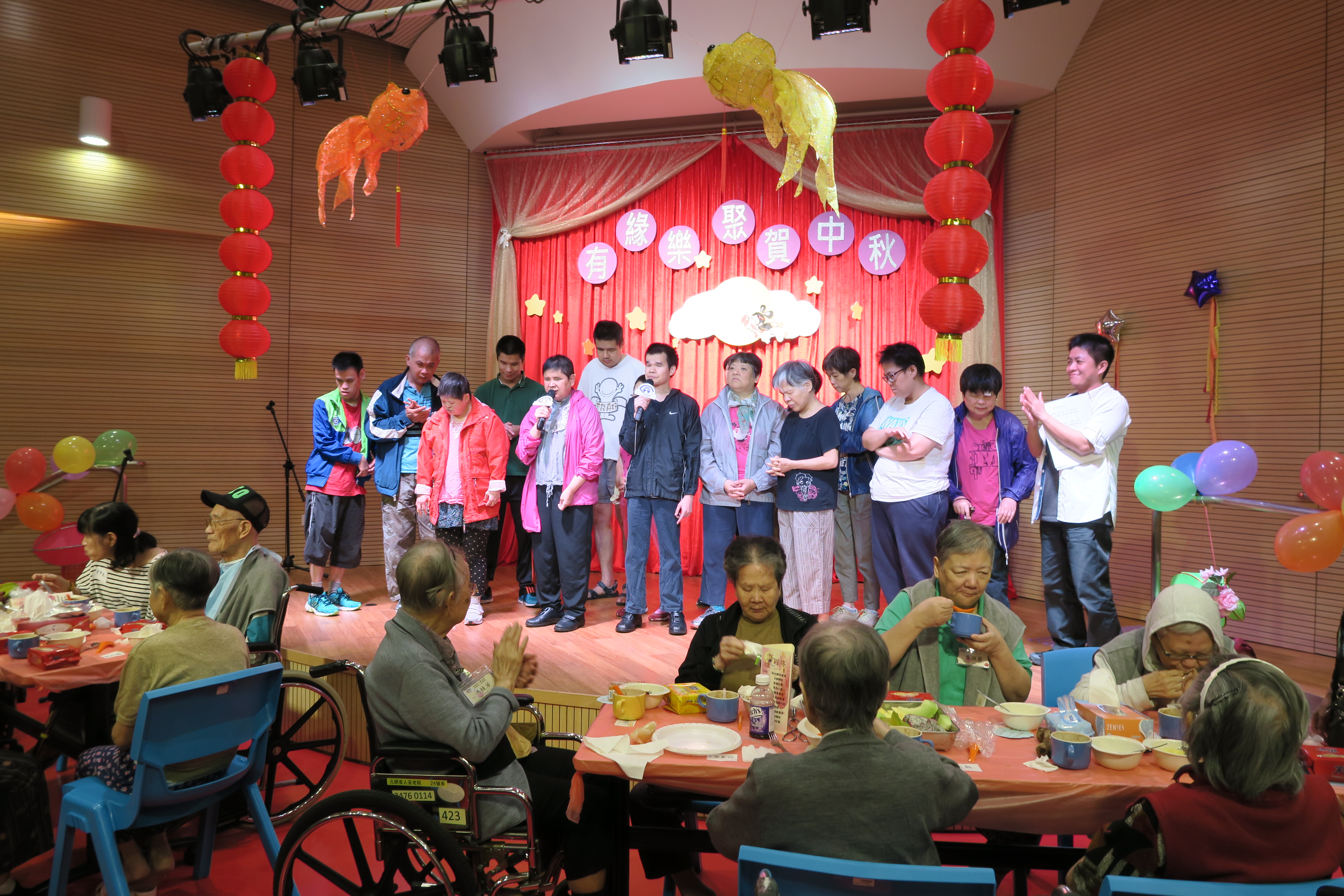 activity at hall